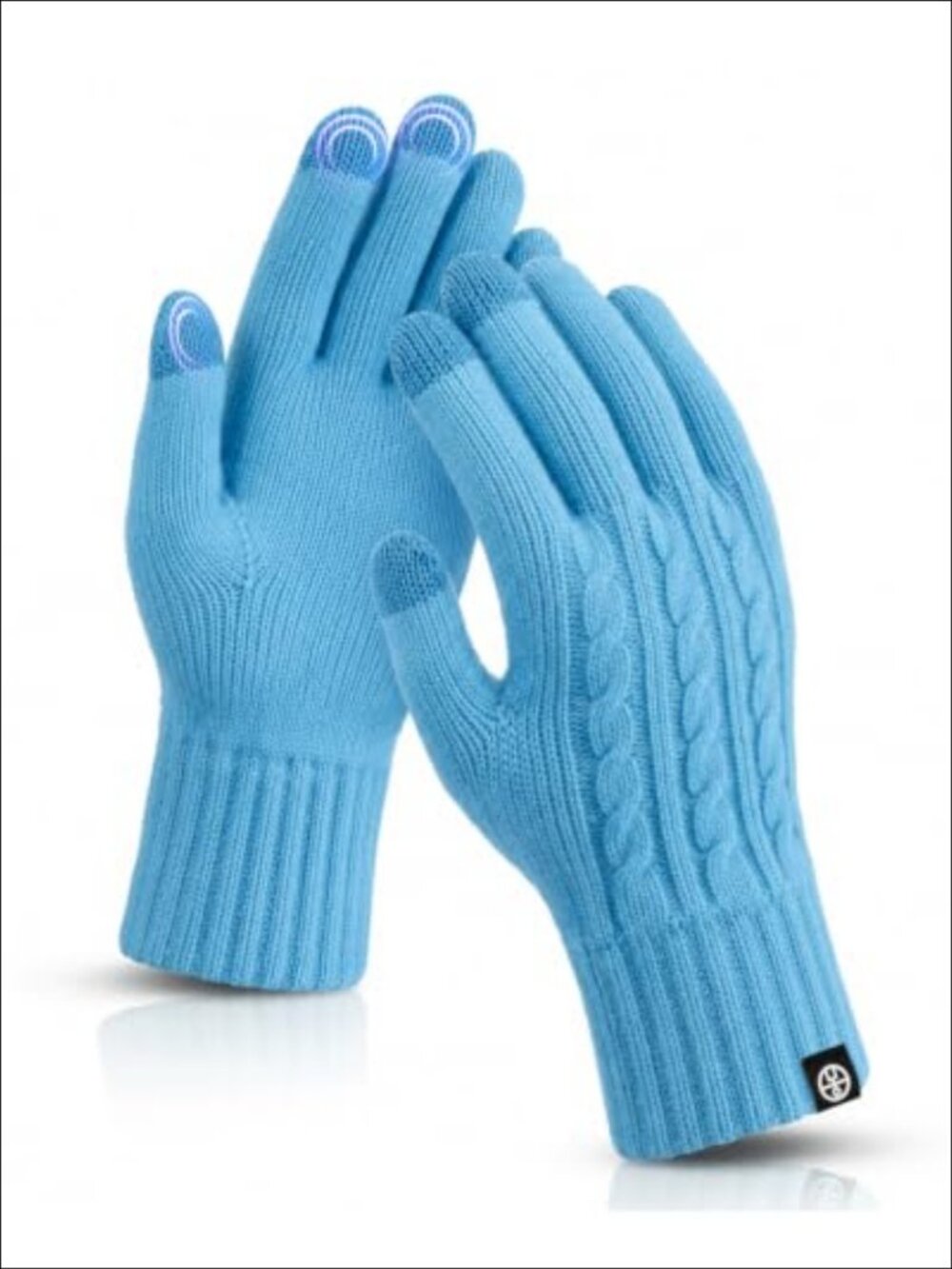 Winter Gloves Touch Screen Thermal Knit Lining Acrylic Fleece